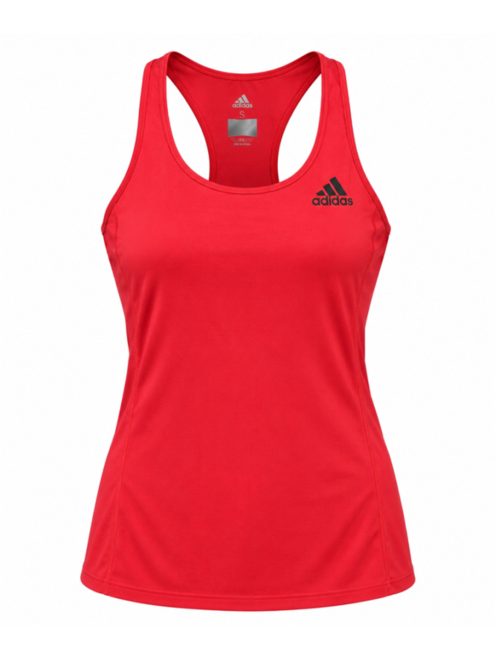 Adidas Climalite Womens XS Red Racerback Tank Top Athletic Running Workout